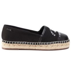 Espadryle KARL LAGERFELD. Czarne espadryle damskie KARL LAGERFELD, bez wzorów, bez obcasa. Za 319.99 zł.