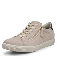 Ecco Skórzane sneakersy "Classic" w kolorze beżowym rozmiar: 41. Brązowe obuwie sportowe damskie ECCO, bez zapięcia. Za 253.54 zł.