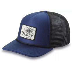 Damska czapka typu trucker Dakine Classic Foamy. Niebieskie czapki z daszkiem damskie Dakine, bez wzorów. Za 143.05 zł.
