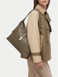 MEXX Torebka CEO-MEXX-S-005-10 Khaki. Brązowe torebki klasyczne damskie Mexx, ze skóry, bez dodatków. Za 269.99 zł.