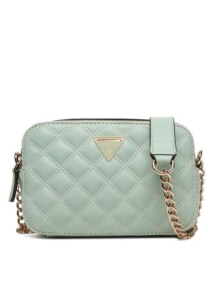 Guess Torebka Giully II HWBQ96 73140 Zielony. Zielone torebki klasyczne damskie Guess, ze skóry, bez dodatków. Za 549.99 zł.