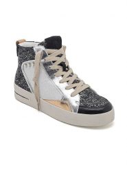 Sixth Sens Sneakersy w kolorze srebrno-czarnym rozmiar: 36. Czarne obuwie sportowe damskie Sixth Sens, za kostkę, bez zapięcia. Za 125.85 zł.