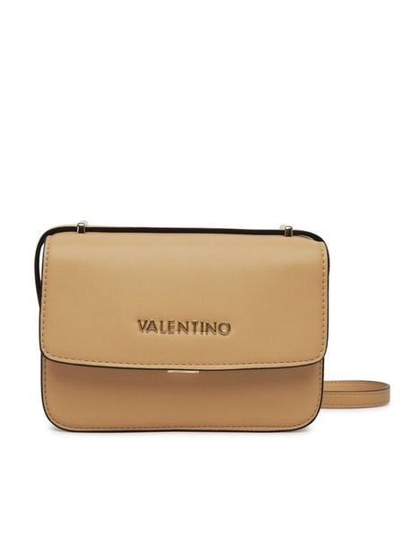 Valentino Torebka VBS8ZT11 Beżowy. Brązowe listonoszki damskie Valentino, bez wzorów, ze skóry, bez dodatków. Za 260.99 zł.