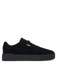Puma Sneakersy Carina 3.0 SD 400721 01 Czarny. Czarne obuwie sportowe damskie Puma, ze skóry, bez zapięcia. Za 219.99 zł.