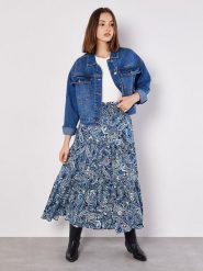 Apricot Spódnica w kolorze niebieskim rozmiar: XS. Niebieskie spódnice damskie Apricot, na co dzień, xs, bez wzorów, maxi. Za 86.99 zł.