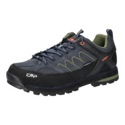 Buty trekkingowe CMP WP. Szare obuwie trekkingowe damskie CMP, ze skóry, bez zapięcia. Za 429.99 zł.