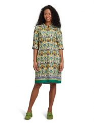 Vera Mont Sukienka w kolorze zielonym rozmiar: 40. Zielone sukienki damskie Vera Mont, bez wzorów, z bawełny, bez ramiączek. Za 173.99 zł.