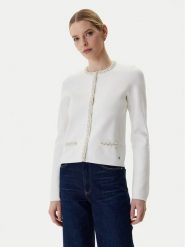 Guess Kardigan W6RR42 Z4422 Écru Regular Fit. Kardigany damskie Guess, s, z aplikacjami, z wiskozy. Za 619.99 zł.