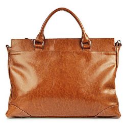 Skórzana damska aktówka DAN-A T68 camel. Brązowe aktówki damskie DAN-A, ze skóry, bez dodatków. Za 399.99 zł.