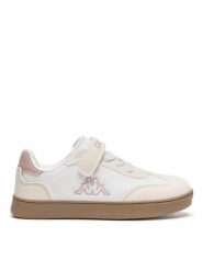 Kappa Sneakersy NF214809(DZ) Biały. Białe buty sportowe dziewczęce Kappa, bez wzorów, z materiału, bez zapięcia. Za 99.99 zł.