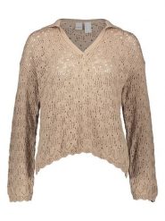 Heine Kurtka w kolorze beżowym rozmiar: 44. Brązowe kurtki damskie Heine, bez wzorów, prążkowane, bez kaptura. Za 95.46 zł.