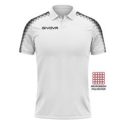 Polo Givova Club Wit M - Stylowa i Oddychająca Koszula dla Sportowców. Białe koszule damskie Givova, m, bez wzorów, eleganckie, bez kołnierzyka, bez ramiączek. Za 184.99 zł.
