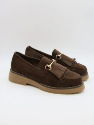 Bellucci Mokasyny w kolorze brązowym rozmiar: 36. Brązowe mokasyny damskie Bellucci, bez obcasa. Za 121.99 zł.