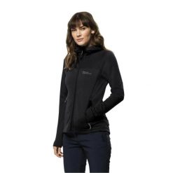 Kurtka Damska Z Kapturem Hirschberg. Czarne kurtki damskie Jack Wolfskin, l, bez wzorów, z materiału, z kapturem. Za 566.99 zł.