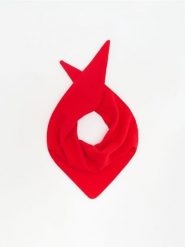 Wełniana chusta - czerwony. Czerwone chusty damskie Reserved, bez wzorów, z wełny. Za 59.99 zł.