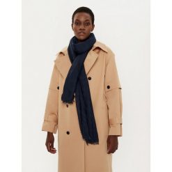 Szal Weekend Max Mara. Niebieskie szaliki damskie Weekend Max Mara, bez wzorów. Za 669.99 zł.