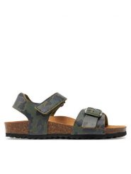 Geox Sandały J Ghita Boy J028LB 00004 C0837 S Khaki. Brązowe sandały chłopięce Geox, ze skóry, bez zapięcia. Za 149.99 zł.