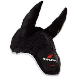 Czapka z muchą dla koni Zandonà Afs. Czarne czapki damskie ZANDONÀ, bez wzorów. Za 302.25 zł.