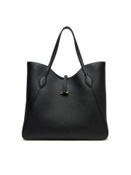 BOSS Torebka Lidney 50542066 Czarny. Czarne shopper bag Boss, bez wzorów, ze skóry, bez dodatków. Za 799.99 zł.