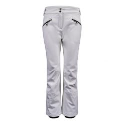 Damskie spodnie narciarskie softshell Killtec Thônes. Białe spodnie sportowe damskie Killtec, na zimę, s, bez wzorów, z materiału, narciarskie. Za 431.20 zł.
