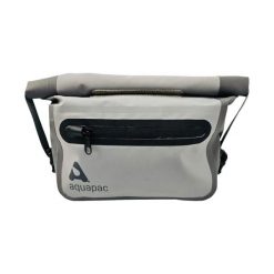 Wodoszczelna torba na biodra Aquapac. Szare torby podróżne AQUAPAC, bez wzorów. Za 266.00 zł.