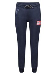 Geographical Norway Spodnie dresowe "Monbichon" w kolorze granatowym rozmiar: XXL. Niebieskie spodnie dresowe damskie Geographical Norway, xxl, bez wzorów, z dresówki. Za 96.14 zł.