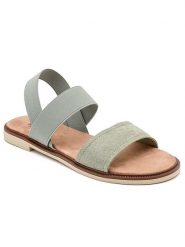 Sixth Sens Sandały w kolorze miętowym rozmiar: 37. Zielone sandały damskie Sixth Sens, bez wzorów, z otwartym noskiem, bez obcasa, bez zapięcia. Za 100.99 zł.