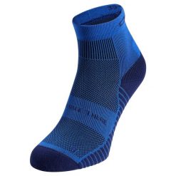 Skarpetki UNI ODLO Socks quarter PERFORMANCE RUN. Niebieskie skarpetki damskie ODLO, bez wzorów. Za 69.99 zł.
