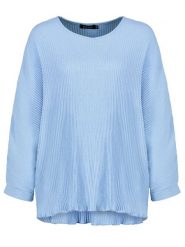 Sublevel Bluzka w kolorze błękitnym rozmiar: L/XL. Niebieskie bluzki damskie Sublevel, l, bez wzorów, bez kołnierzyka, bez ramiączek. Za 65.85 zł.