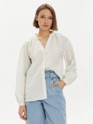 Wrangler Koszula Poet 112352274 Biały Relaxed Fit. Białe koszule damskie Wrangler, l, bez wzorów, z bawełny, bez kołnierzyka, bez ramiączek. Za 159.99 zł.