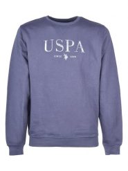 U.S. Polo Assn. Bluza w kolorze niebieskim rozmiar: M. Niebieskie bluzy damskie U.S. Polo Assn., m, bez wzorów, z bawełny, bez kaptura. Za 105.88 zł.
