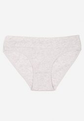 Jasnoszare Majtki Figi z Bawełny Aonevia. Szare figi Born2be, bez wzorów, z bawełny. Za 4.99 zł.