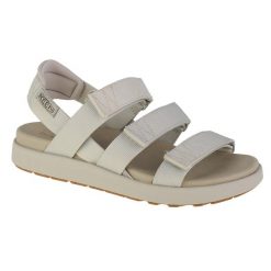 Sandały do chodzenia damskie, Keen Elle Strappy Sandal. Brązowe sandały damskie Keen, bez wzorów, bez obcasa, bez zapięcia. Za 279.99 zł.