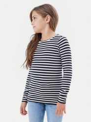 NAME IT Bluzka 13221091 Czarny Slim Fit. Czarne bluzki i koszule dziewczęce Name it, bez wzorów, z bawełny, bez kołnierzyka, bez ramiączek. Za 109.99 zł.