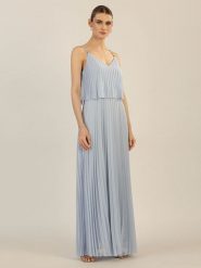 APART Sukienka w kolorze jasnoszarym rozmiar: 38. Szare sukienki damskie Apart, bez wzorów, bez ramiączek. Za 254.14 zł.