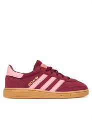 Adidas Sneakersy Handball Spezial KK5036 Bordowy. Czerwone buty sportowe dziewczęce Adidas, ze skóry, bez zapięcia. Za 279.99 zł.