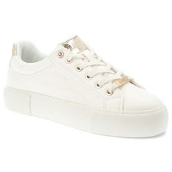 Białe Trampki Big Star Sportowe Obuwie Damskie. Białe obuwie sportowe casual damskie Big Star, z jeansu, bez zapięcia. Za 149.00 zł.