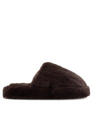 DeeZee Kapcie DE-10 Brązowy. Brązowe kapcie damskie DeeZee, z materiału. Za 79.99 zł.