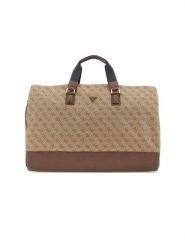 Guess Torba podróżna w kolorze beżowym - 55 x 30 x 25 cm rozmiar: onesize. Brązowe torby podróżne Guess, z aplikacjami, z materiału. Za 565.99 zł.