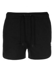 Nike Szorty dresowe w kolorze czarnym rozmiar: L. Czarne szorty damskie Nike, bez wzorów, z bawełny. Za 156.61 zł.