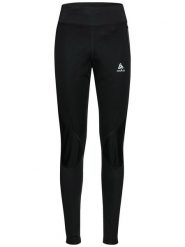 Odlo Legginsy "Zeroweight Warm" w kolorze czarnym do biegania rozmiar: M. Czarne legginsy damskie ODLO, m, bez wzorów, z materiału, do biegania. Za 237.17 zł.