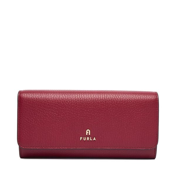 Portfel Furla. Czerwone portfele damskie Furla, bez wzorów. Za 809.99 zł.