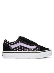 Vans Tenisówki Old Skool VN000Y1BPRP1 Czarny. Czarne buty sportowe dziewczęce Vans, bez wzorów, ze skóry, bez zapięcia. Za 259.99 zł.