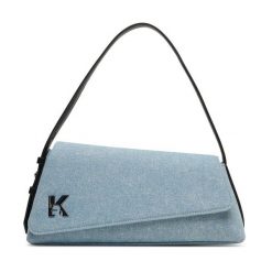 Torebka Karl Lagerfeld Jeans. Niebieskie torebki klasyczne damskie Karl Lagerfeld Jeans, z jeansu, bez dodatków. Za 709.99 zł.