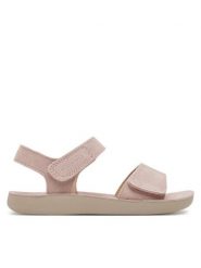Lasocki Young Sandały SUS CXM1167-9 Różowy. Czerwone sandały dziewczęce Lasocki Young, ze skóry, bez obcasa, bez zapięcia. Za 89.99 zł.