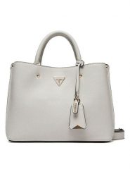 Guess Torebka w kolorze kremowym - 32 x 24 x 12 cm rozmiar: onesize. Brązowe torebki klasyczne damskie Guess, z materiału, przez ramię, bez dodatków. Za 484.31 zł.