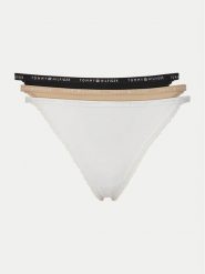 Tommy Hilfiger Komplet 3 par stringów UW0UW05754 Kolorowy. Komplety bielizny Tommy Hilfiger, bez wzorów, z syntetyku. Za 119.99 zł.