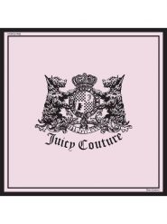 Juicy Couture Chusta w kolorze jasnoróżowym - 45 x 45 cm rozmiar: onesize. Różowe chusty damskie Juicy Couture, bez wzorów, z materiału. Za 86.99 zł.