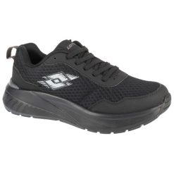 Buty sportowe Sneakersy unisex, Dynativ OC. Czarne obuwie sportowe casual damskie Lotto, trekkingowe. Za 145.00 zł.