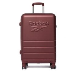 Walizka średnia Reebok. Czerwone walizki Reebok, bez wzorów, średnie. Za 299.99 zł.